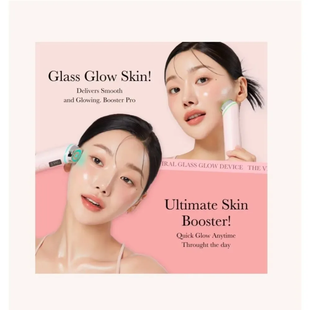 Medicube AGE-R Booster Pro Pink 6-in-1 Korean Skincare Facial Device NEW